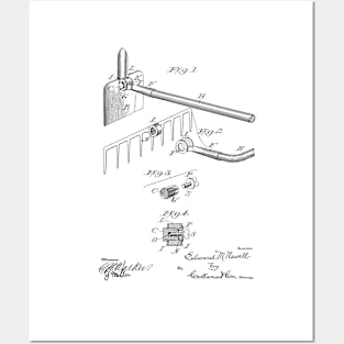 Plow Vintage Patent Drawing Posters and Art